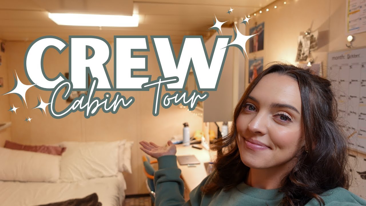 Cruise Ship Crew Cabin Tour: A Look Inside My Cabin on Enchantment of the Seas!