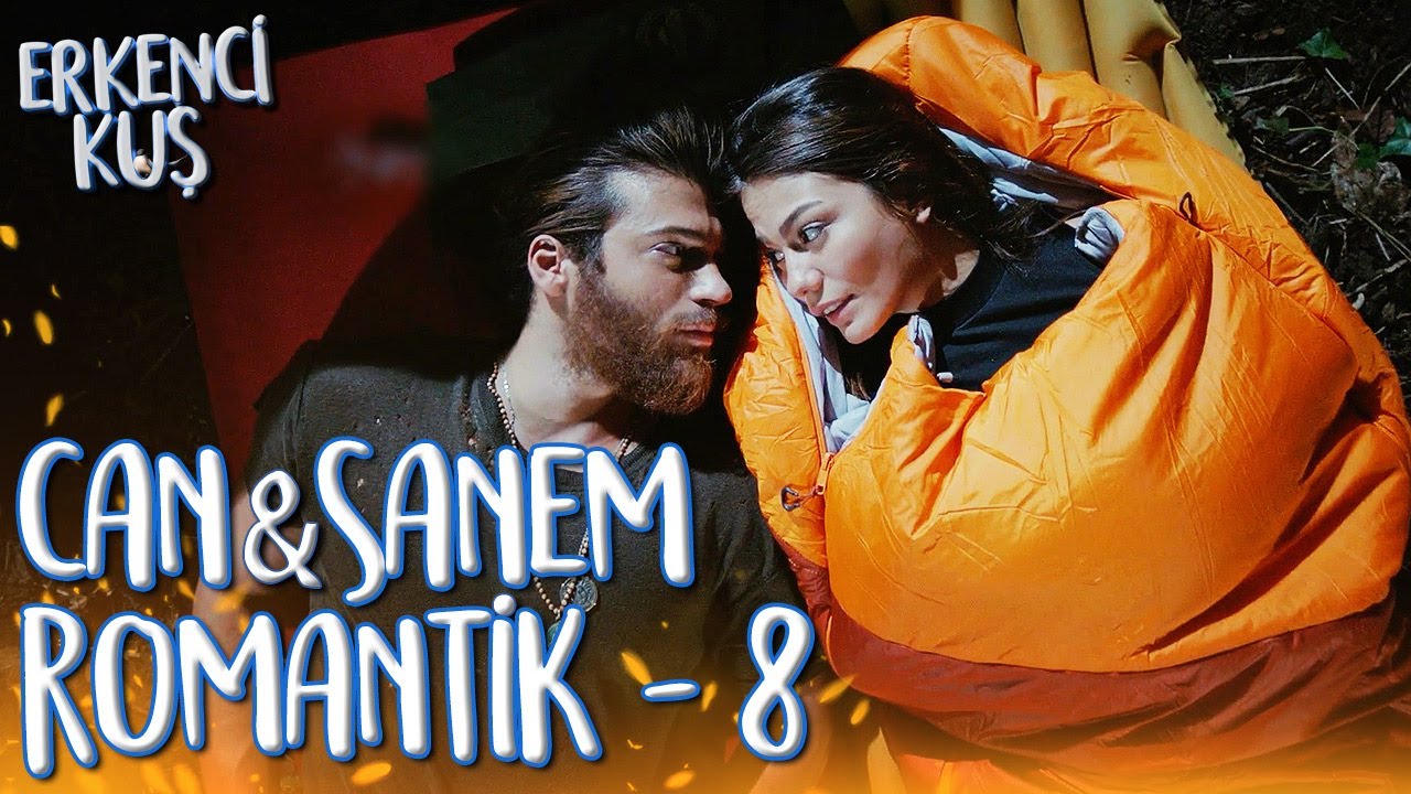 CAN&SANEM ROMANTİK SAHNELER😍 - 8 | Erkenci Kuş