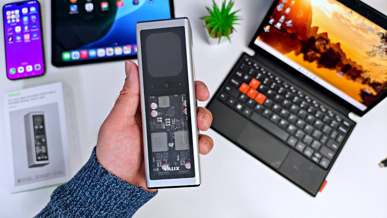 Charge Your Laptop at Full Speed! TALIX 140W PD 3.1 Test