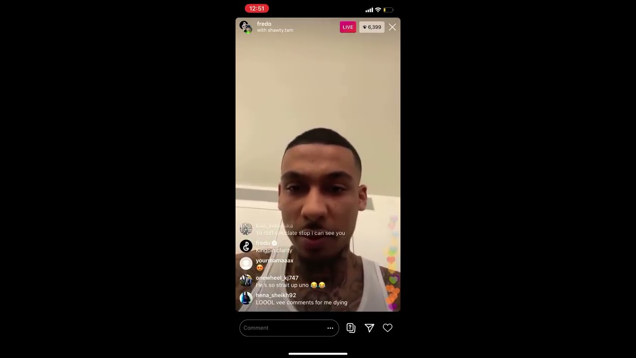 Fredo talking about Cbiz jewels