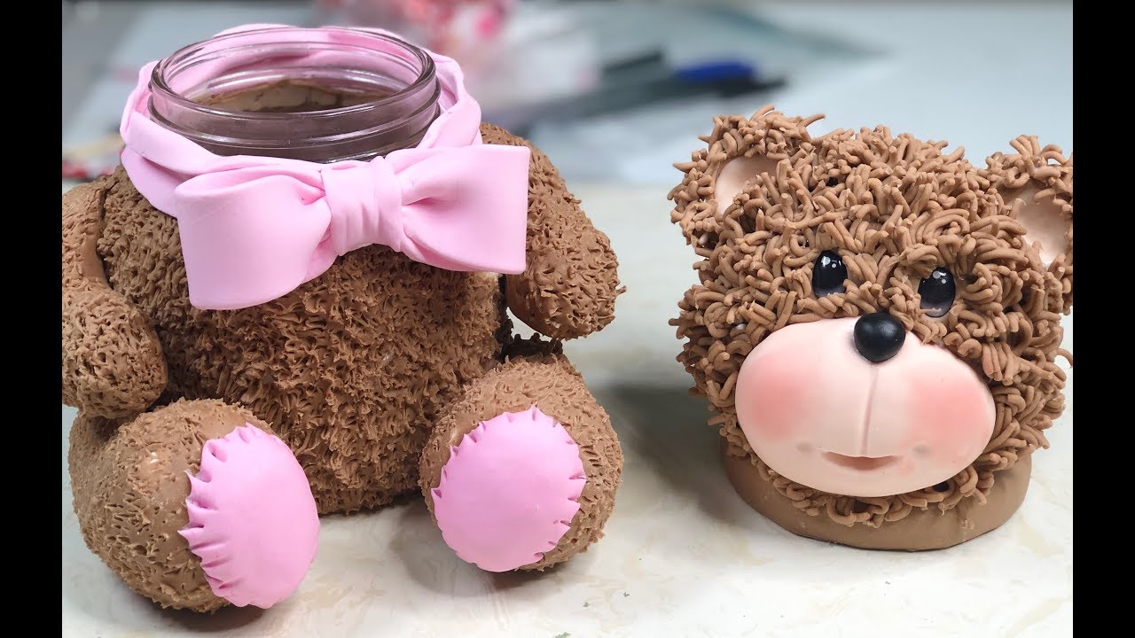 Frasco de oso 🐻 de porcelana fria multiusos