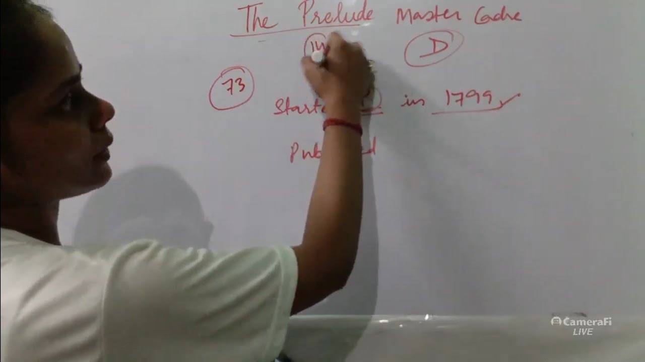 The Prelude - Wordsworth