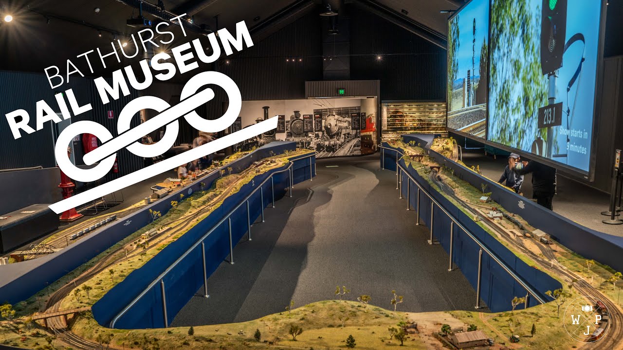 HUGE AUSTRALIAN MODEL RAILWAY AT BATHURST RAILWAY MUSEUM