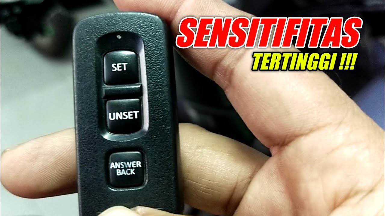 SETTING SENSITIFITAS ALARM ANTI MALING HONDA VARIO 125 ISS / SCOOPY