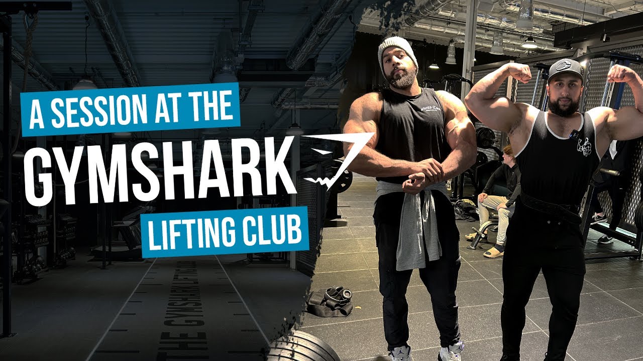 A SESSION AT THE GYMSHARK LIFTING CLUB!