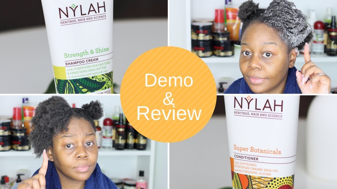 NYLAH Heritage, Hair & Science Shampoo & Conditioner (Demo & Review)