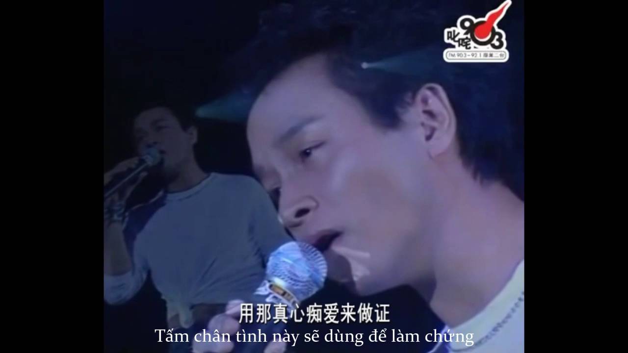[Vietsub] 为你钟情 Chung tình vì em (903 live concert) - 張國榮 Trương Quốc Vinh