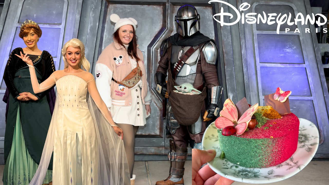 Disneyland Paris Vlog Januar 2024: neuer Kuchen, Treffen mit dem Mandalorian & Pop-up Surprise