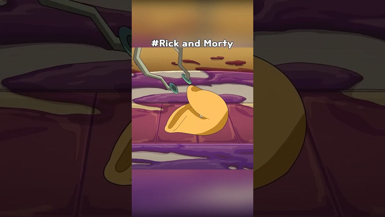 The Shocking and Terrifying procedures of masking Fortune Cookies! #rickandmorty #shorts