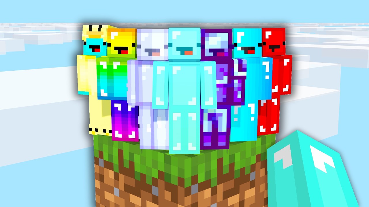 I Trapped 100 Skeppy's on 1 Block...