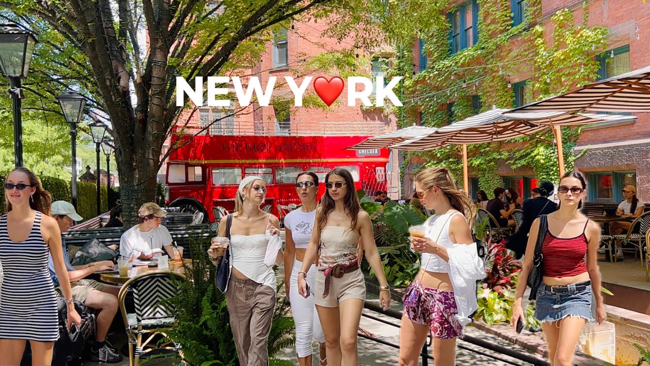 [4K]🇺🇸NYC Walk🗽A Beautiful Summer Day in New York City 😎🌿 New Yorkers Hot Saturday Vibes | Aug 2026
