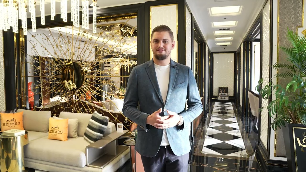 Dubai Luxury Furniture Showroom Tour | Villa Glory Interior & Home Decor