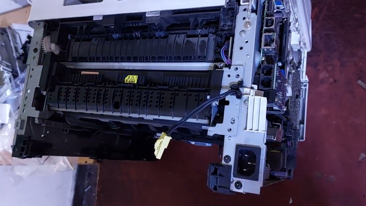 How to change fuserunit printer laser jet pro mfp M428dn