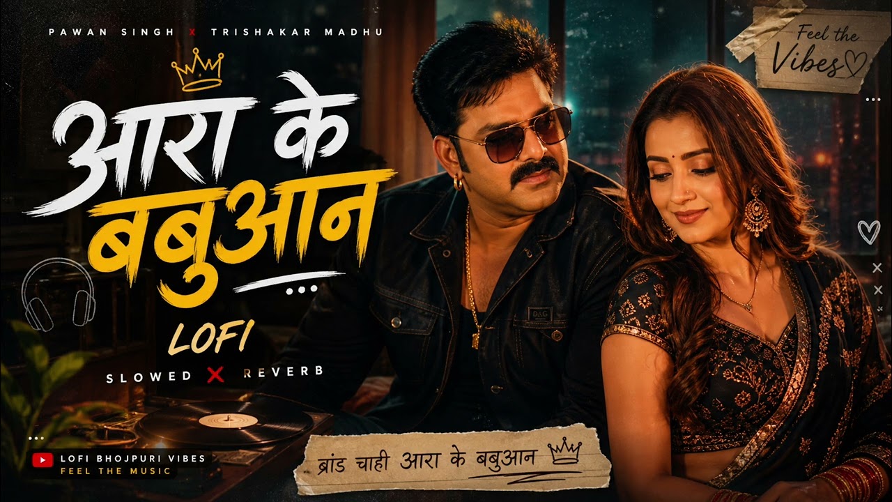Ara Ke Babuan - Pawan Singh x Trishakar Madhu | New Bhojpuri Lofi Song 2024 | Slowed & Reverb Vibes