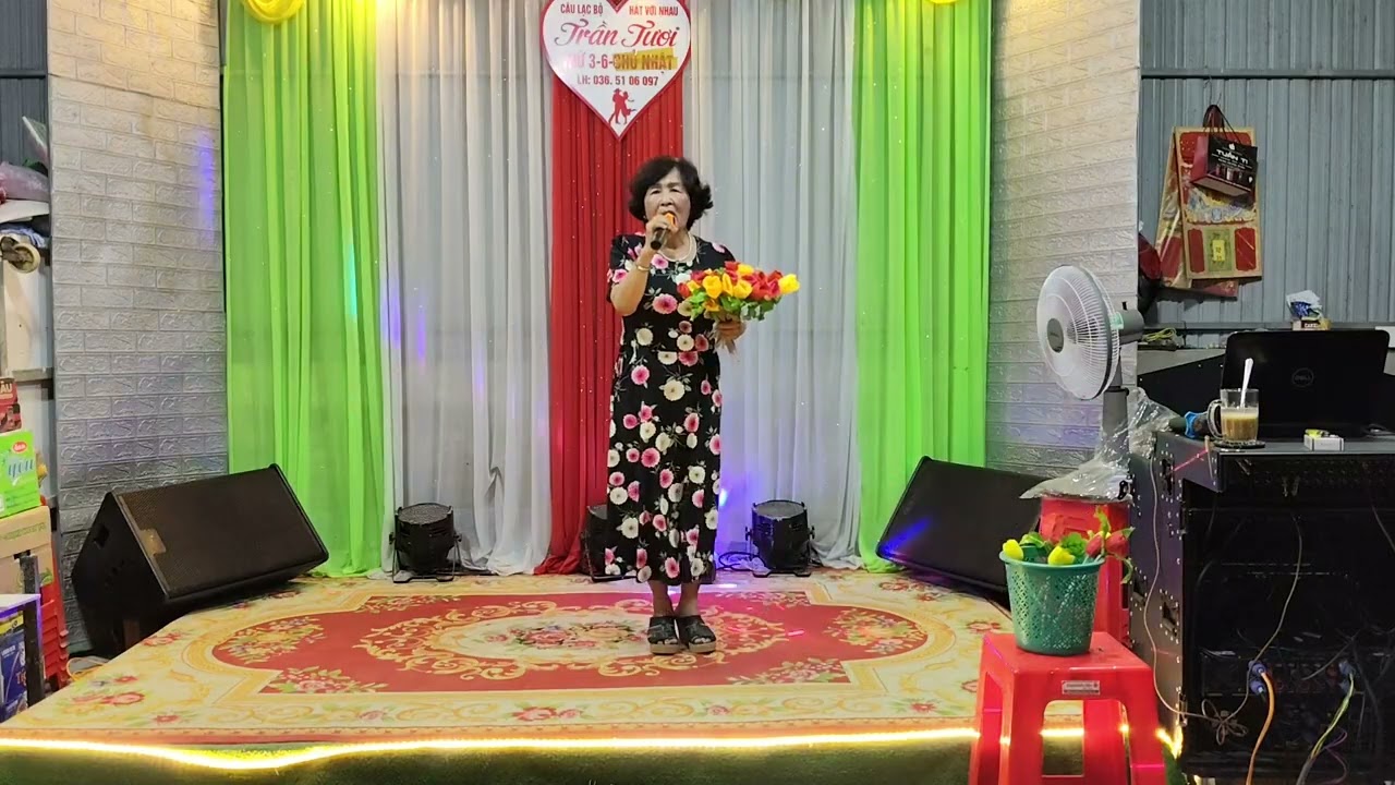 Dì hoa giao lưu CLB trần tươi ca khúc nhựt kí hai đứa mình 