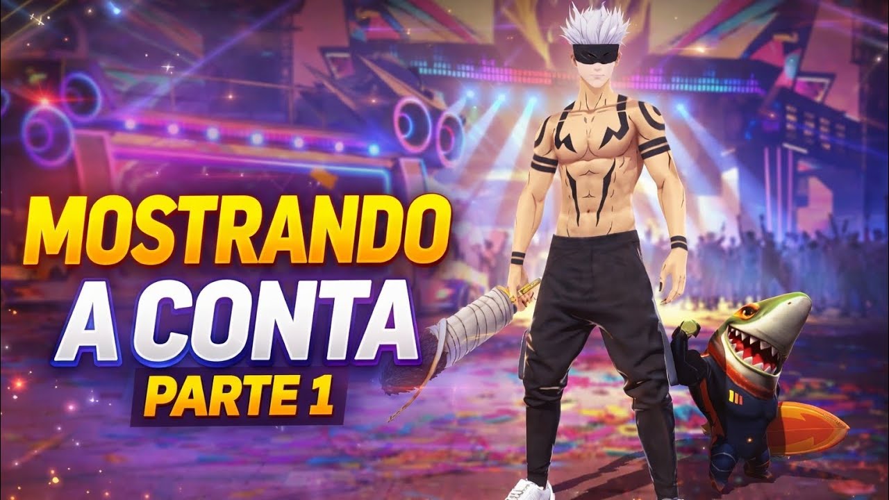 Mostrando Minha Conta INSANA no Free Fire (Skins Raras) | Parte 1