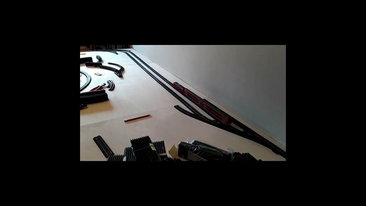 Aufbau meiner neuen Modellbahnanlage   Teil 2