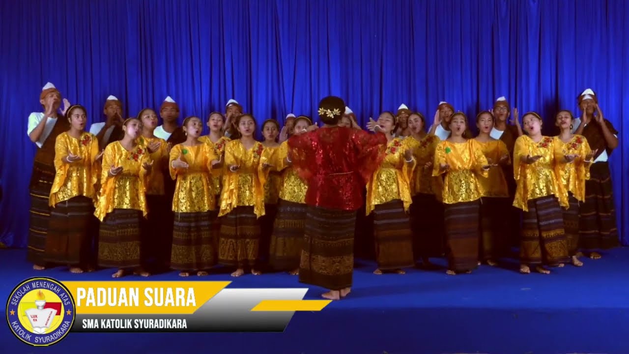 JUARA 1 LOMBA PADUAN SUARA HARDIKNAS 2022 KABUPATEN ENDE - SMA KATOLIK SYURADIKARA