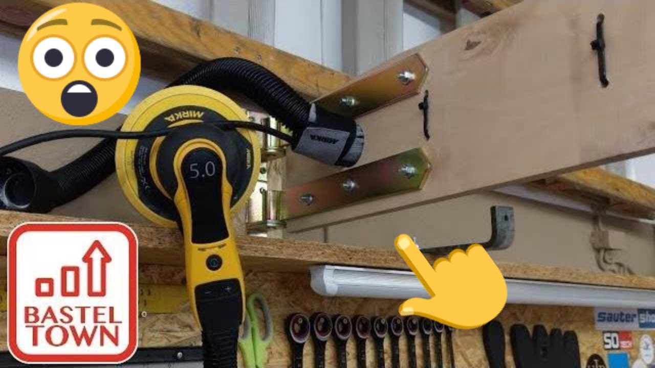 Эксцентриковая шлифовальная станция Mirka Deros 5.0: сделайте свой собственный поворотный рычаг н...