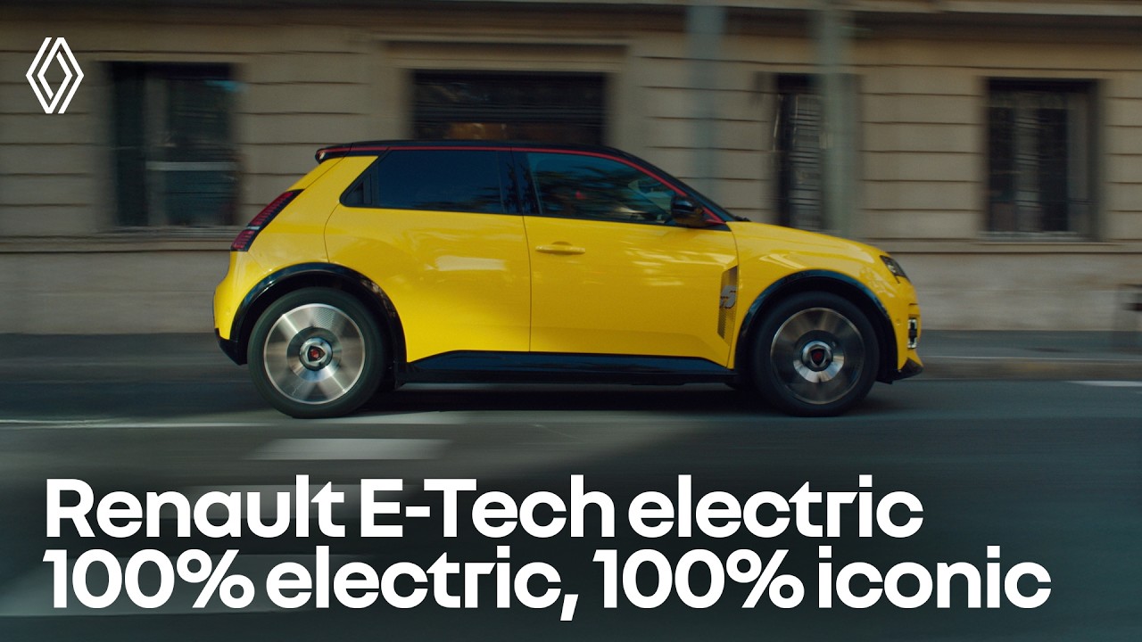 100% electric, 100% iconic | Renault E‑Tech electric
