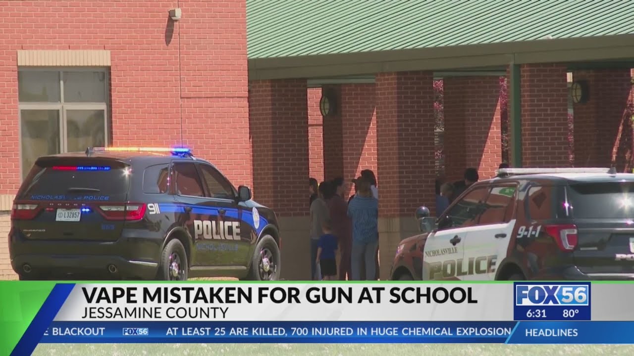 Police respond to 'emergency' at East Jessamine Middle School: 'No gun recovered'