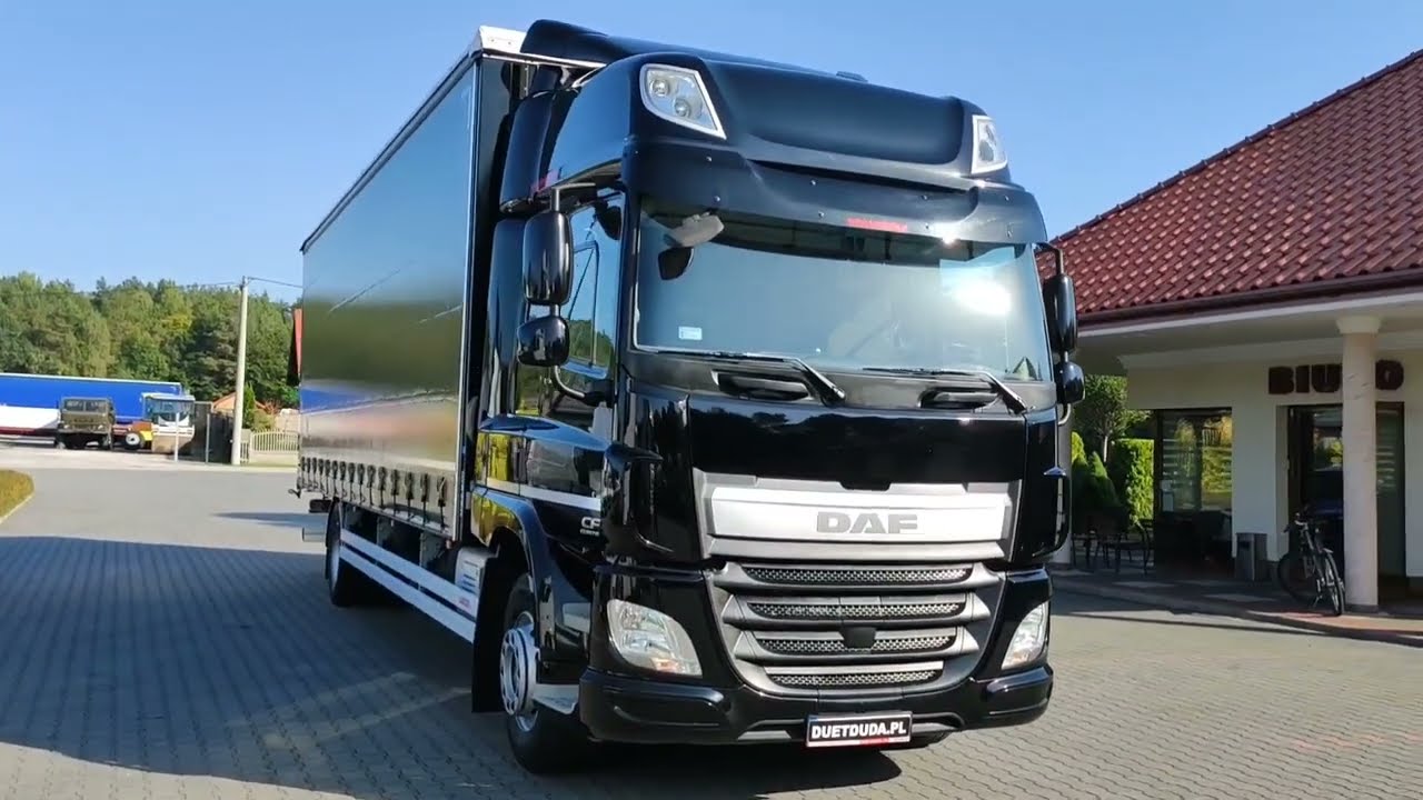 DAF CF 290 E6 Firana 9,3m DMC18t duetduda.pl