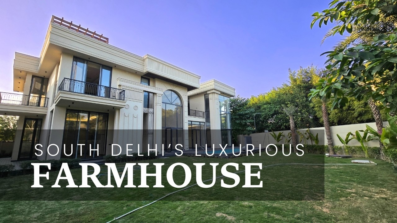 MOST PREMIUM FARMHOUSE OF SOUTH DELHI | 1750 Sq Yards 5 Bedrooms Swimming Pool