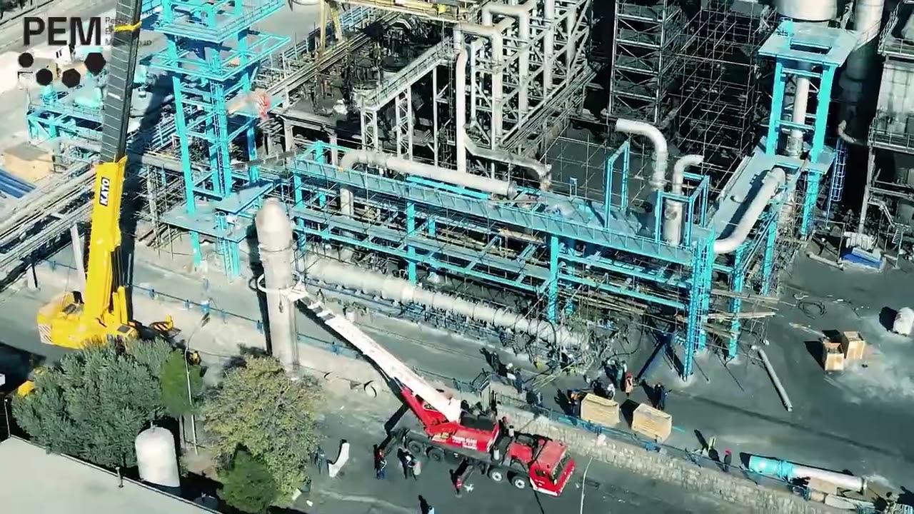 نصب پری هیتر _ هلدینگ پترو انرژی من / Preheater Installation – Petro Energy Man Holding