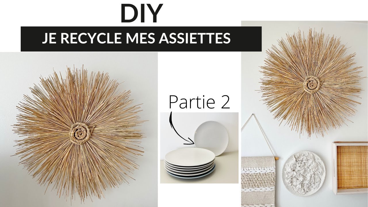 DIY ☞JE RECYCLE MES ASSIETTES 🍽 (partie 2)