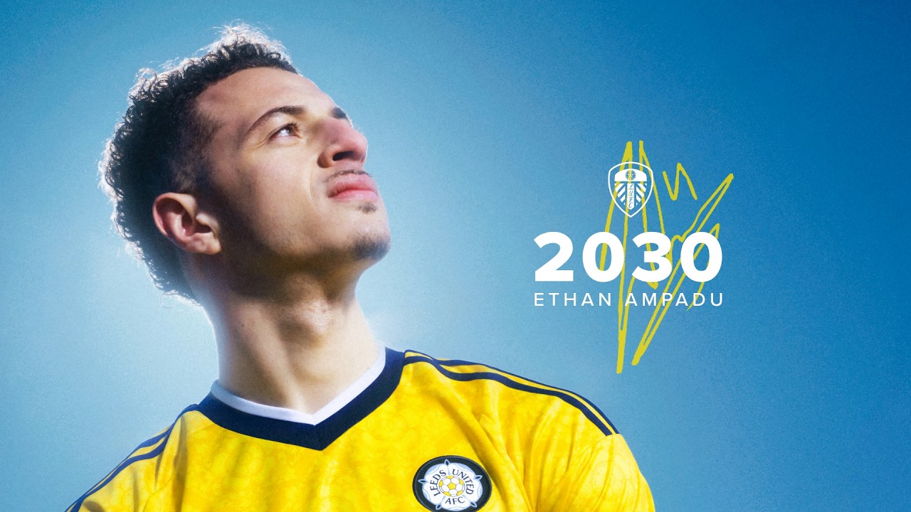 &ldquo;Exciting times at the club&rdquo; | Ethan Ampadu signs new contract with Leeds United