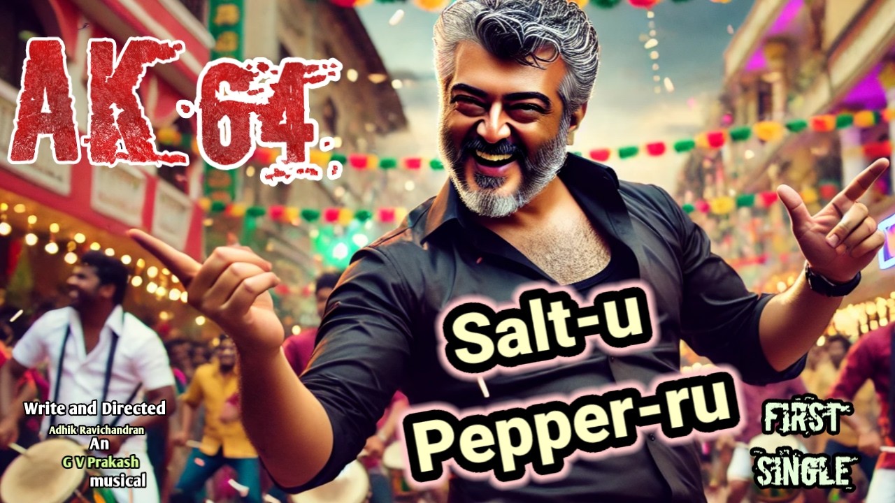 🔥AK64 Firts Single Song &ndash; Pattaya Kilappu | Ajith Kumar Mass Vibe | GV Prakash | Adhik Ravichandran