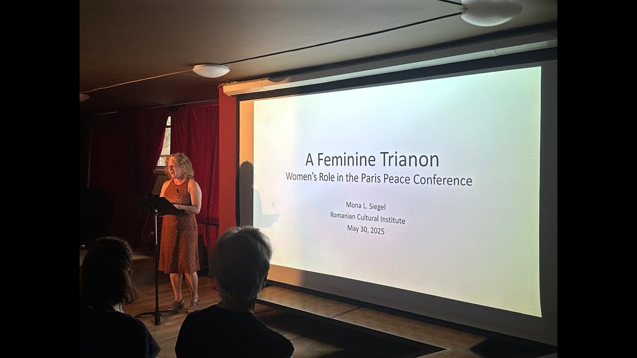 A FEMININE TRIANON: Women's Role in the Paris Peace Negotiations