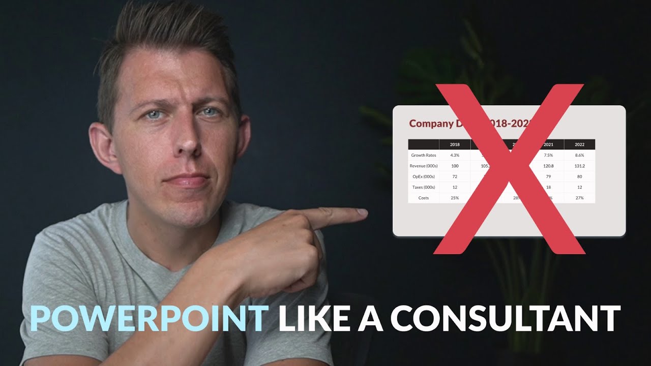 Make Slides Like McKinsey, Bain & BCG Consultants