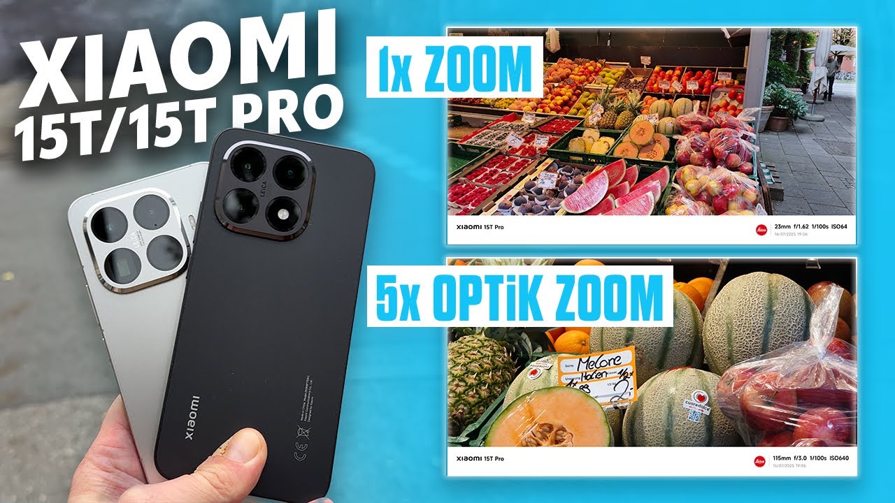 Xiaomi 15T & 15T Pro elimde - 5X optik geldi!