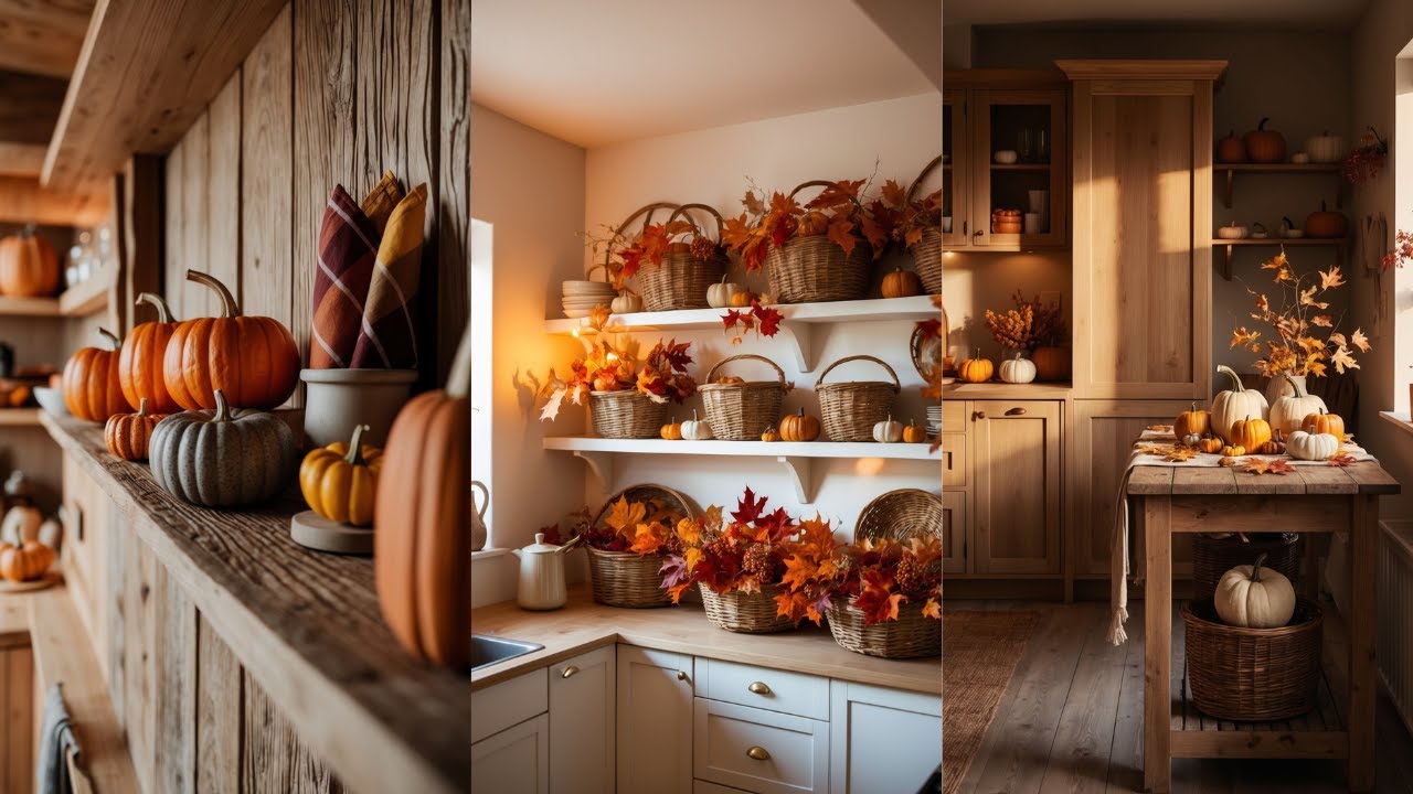 Cozy Up Your Home with Fall Decorating Ideas for Rustic Kitchen!