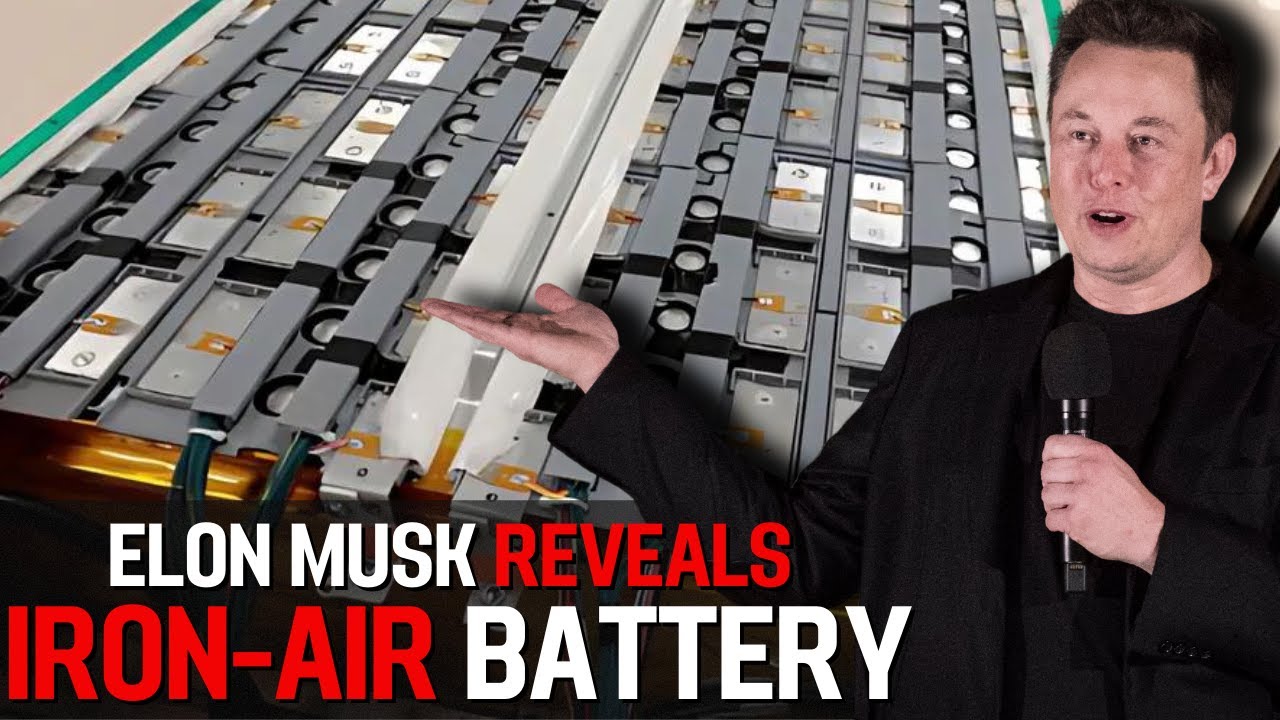 Elon Musk Announces the Iron-Air Battery as Tesla's Game-Changer