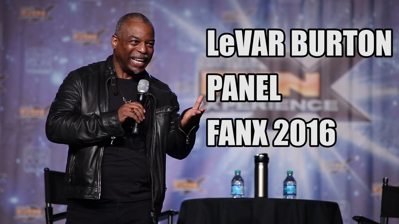 LeVar Burton Panel at FanX 2016