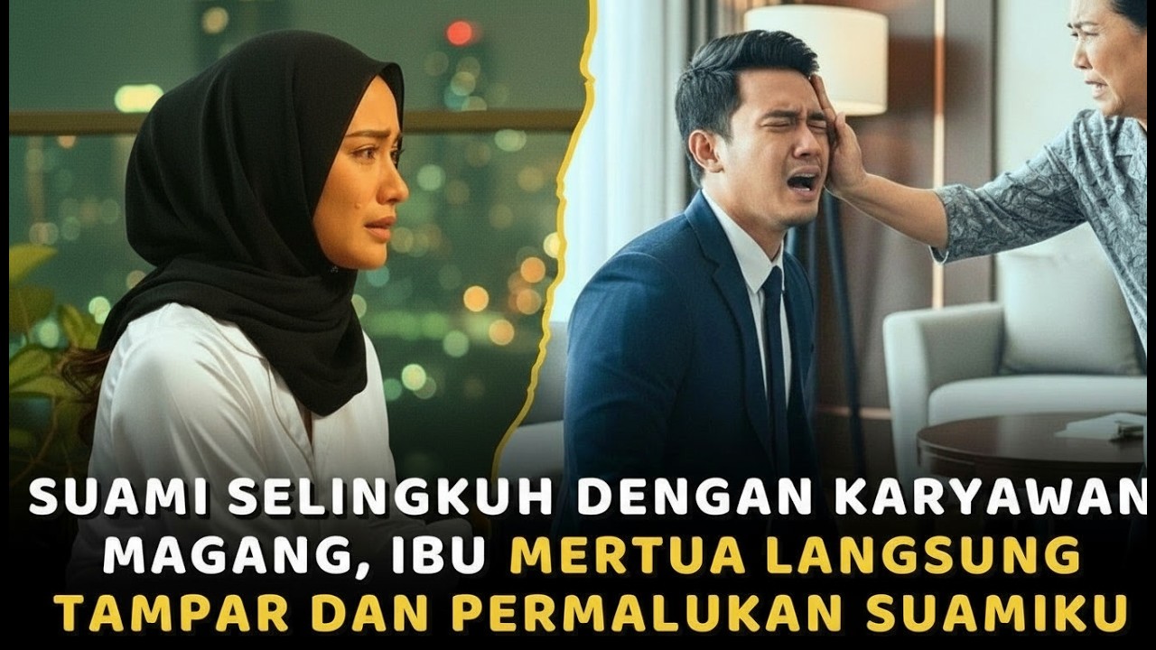 SUAMIKU SELINGKUH DENGAN KARYAWAN GEN-Z, IBU MERTUAKU LANGSUNG TAMPAR KERAS PERMALUKAN SUAMIKU!!