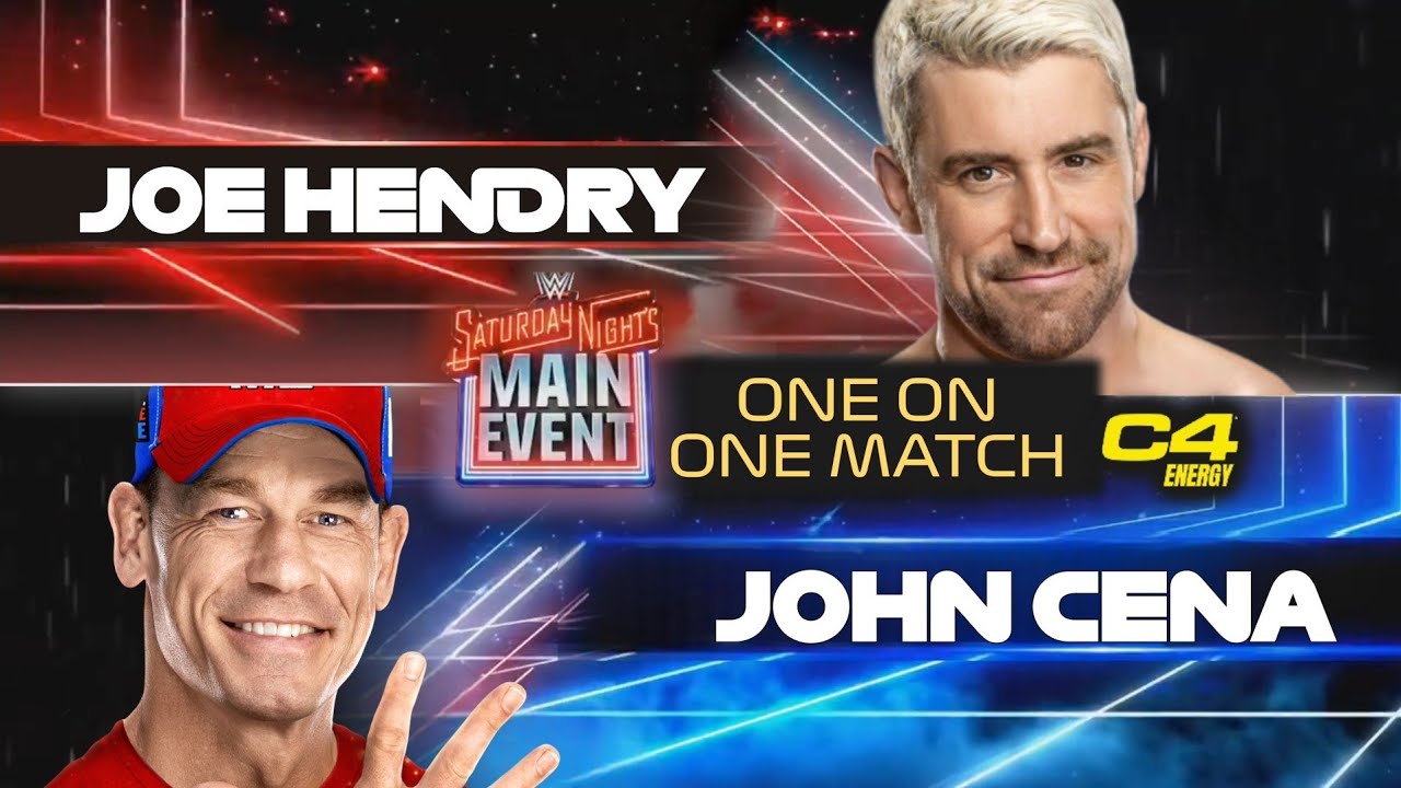 WWE 2K26 Dream Match Joe Hendry vs. John Cena: Saturday Night's Main Event 2026, Dream Match 