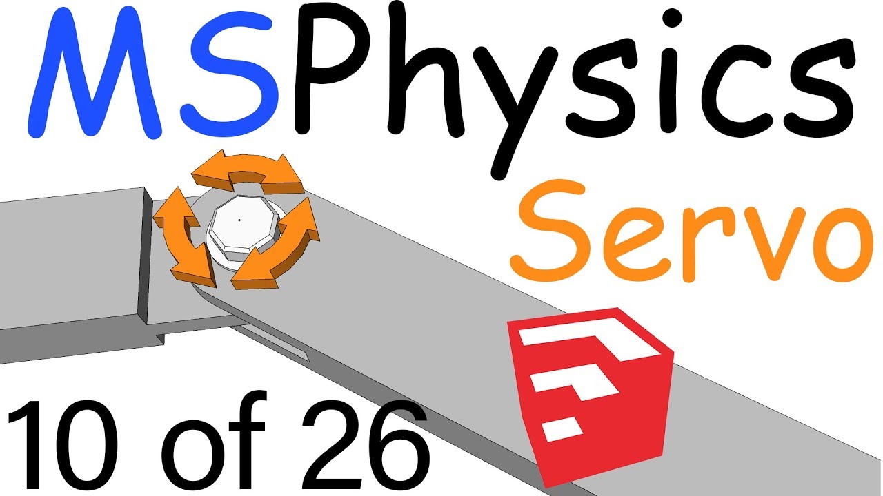 MSPhysics Plugin for SketchUp | Servo Joint | 10 of 26
