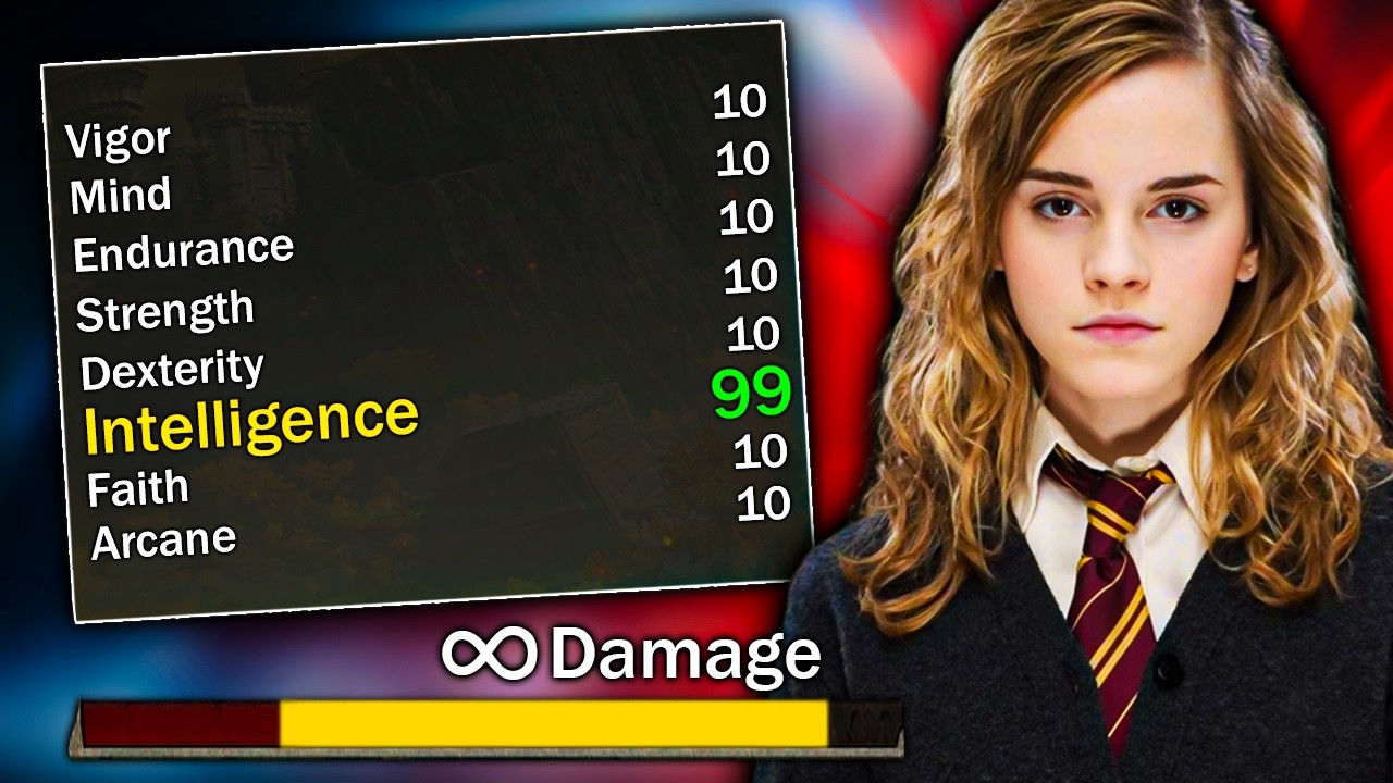 Elden Ring, ale levelujem IBA INTELIGENCIU! 