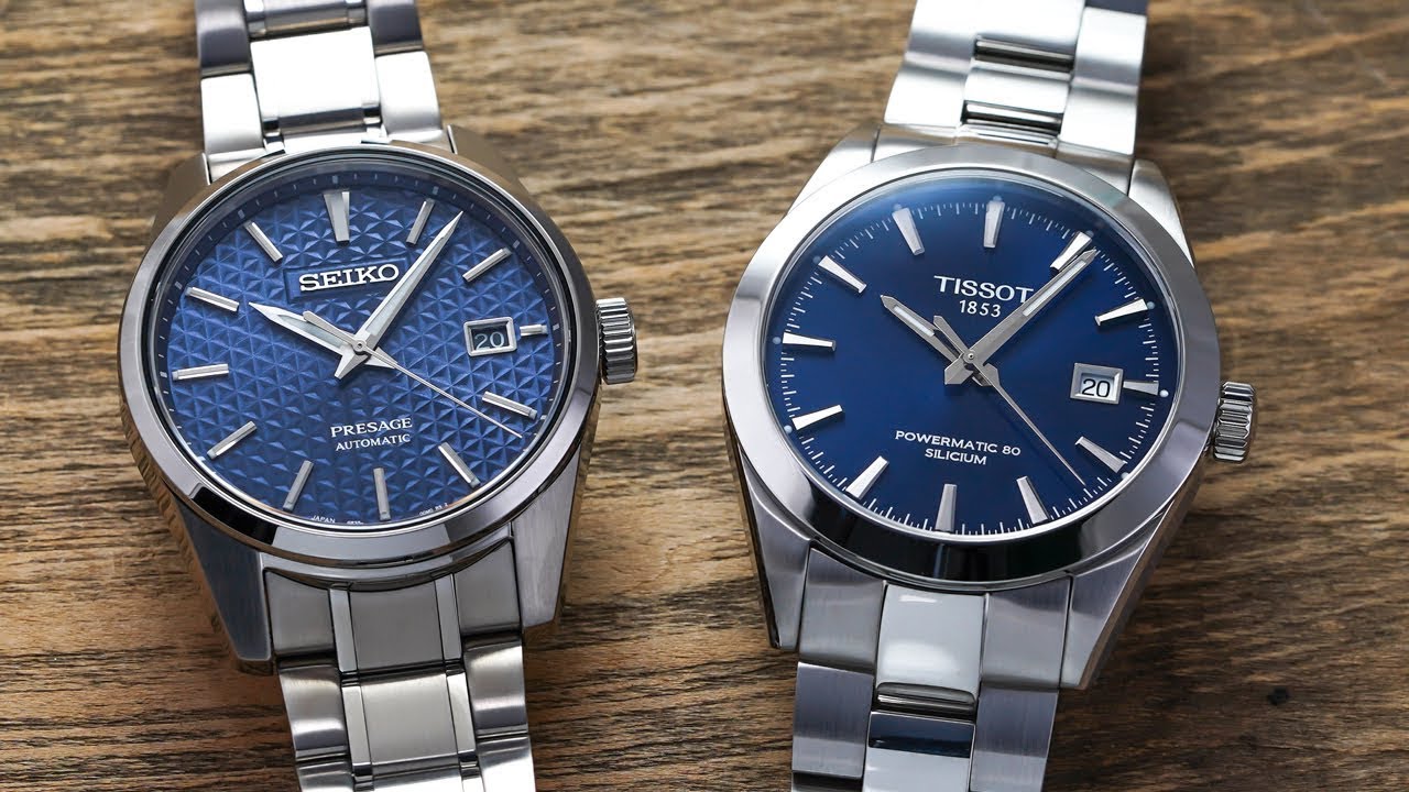 Dos de los mejores relojes de $1,000 - Seiko SPB167 vs. Tissot Gentleman