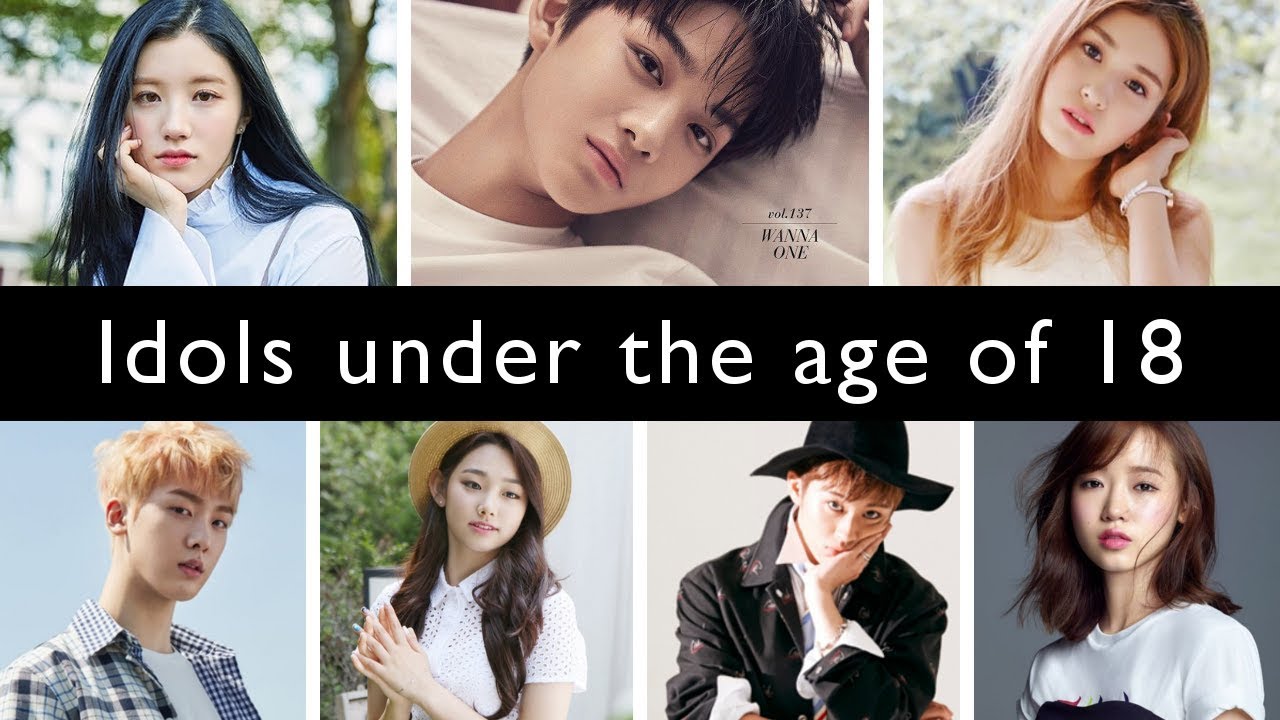 Kpop idols under the age of 18 [July 2017]