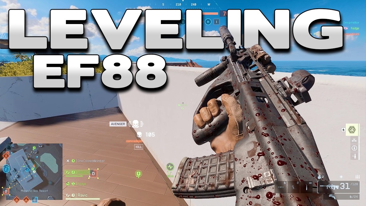 Leveling The EF88 in Battlefield 6