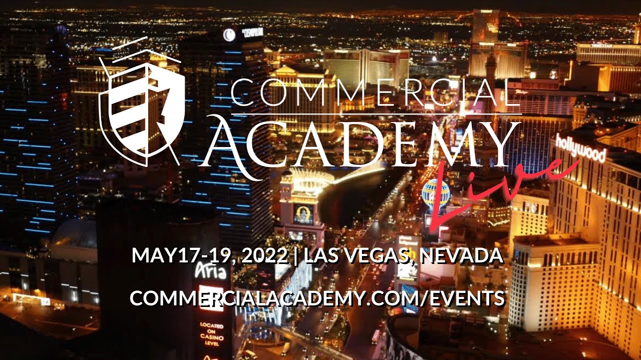 Commercial Academy Live In Las Vegas - Commercial Real Estate With J. Scott Scheel