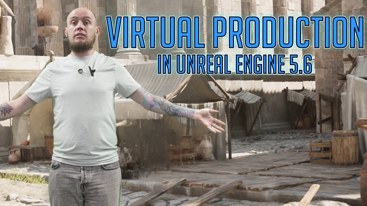 UE5.6 Virtual Production set-up preview