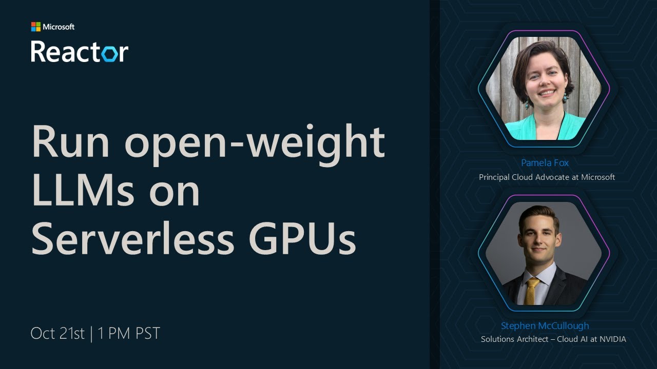 Run open models on Serverless GPUs