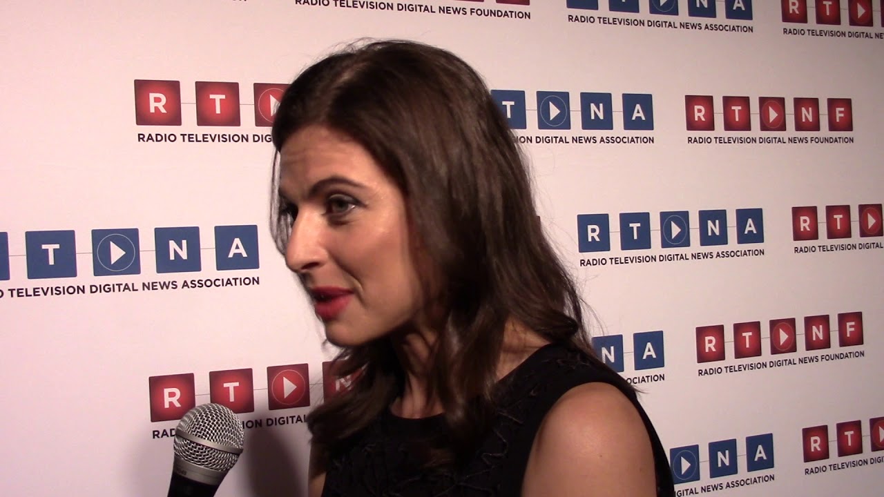 Bianna Golodryga from CBS News at the Edward R. Murrow Awards Gala