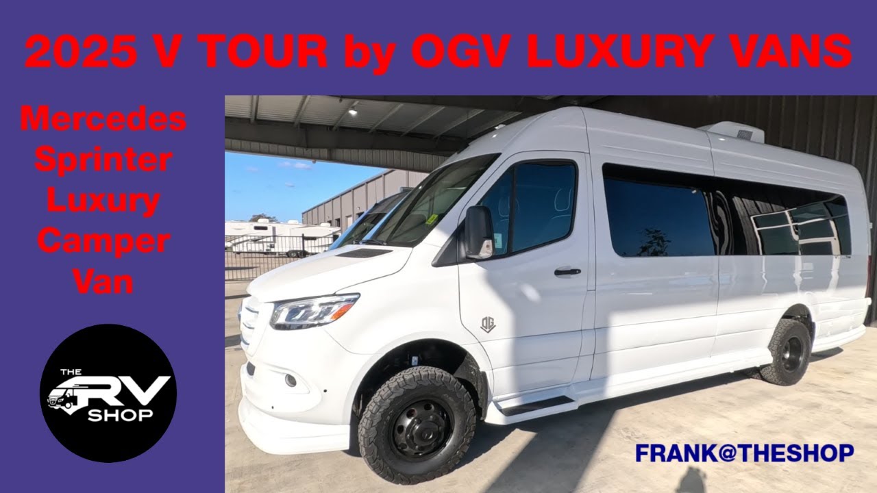 2025 V TOUR от OGV LUXURY VANS | MERCEDES SPRINTER | AWD | ПАКЕТ LITHIUM ANYWHERE | #thervshop