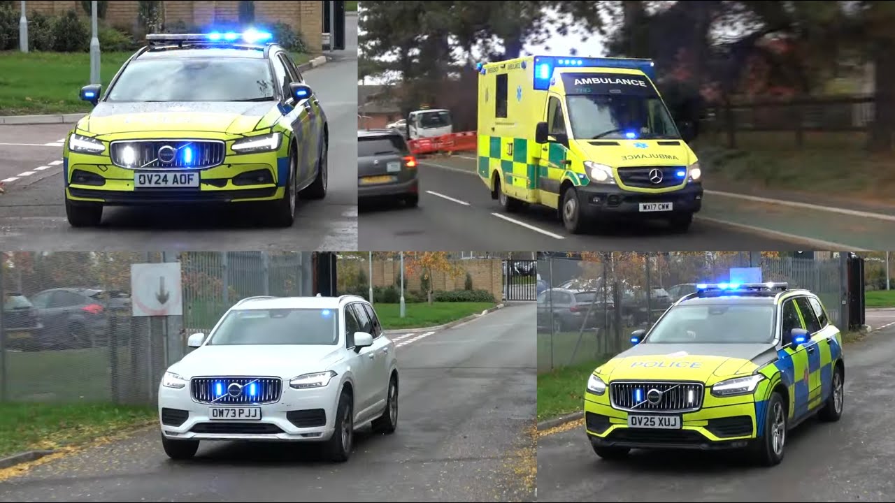 Gloucestershire Police Responses and Demos - ARV, RPU and SWASFT